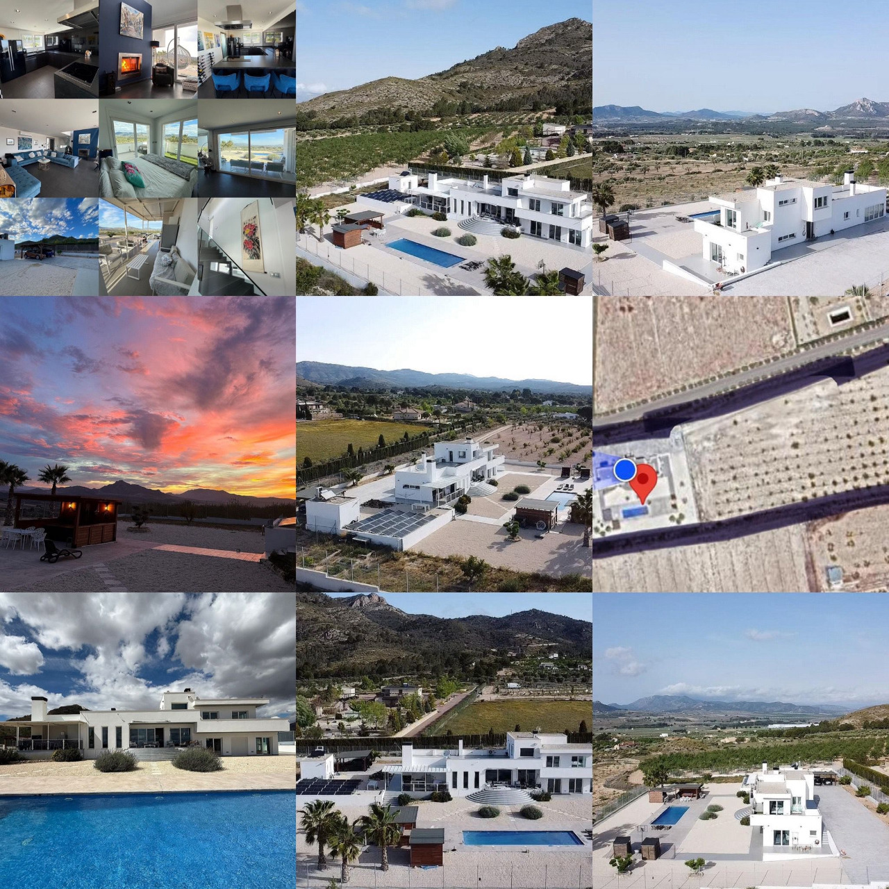 A luxurious villa in Sax 🇪🇸 that boasts style, stunning views and a promising future.