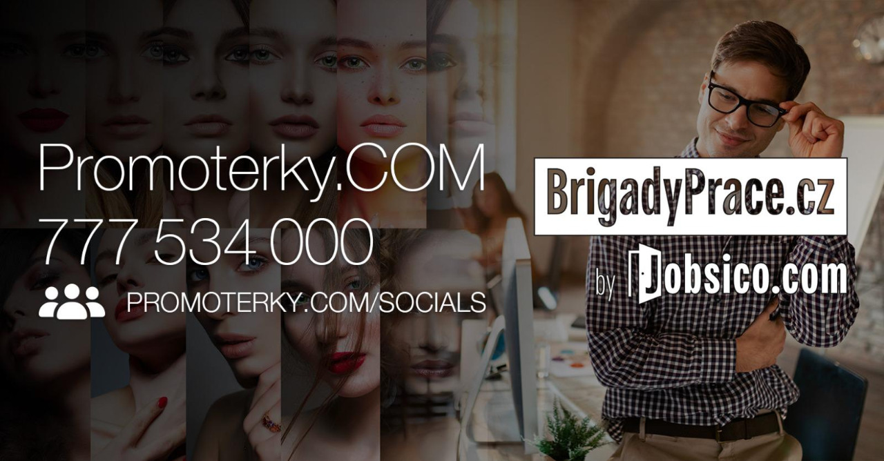 🤝 Promoterky.com novým hrdým partnerem projektu BrigadyPrace.cz by Jobsico.com