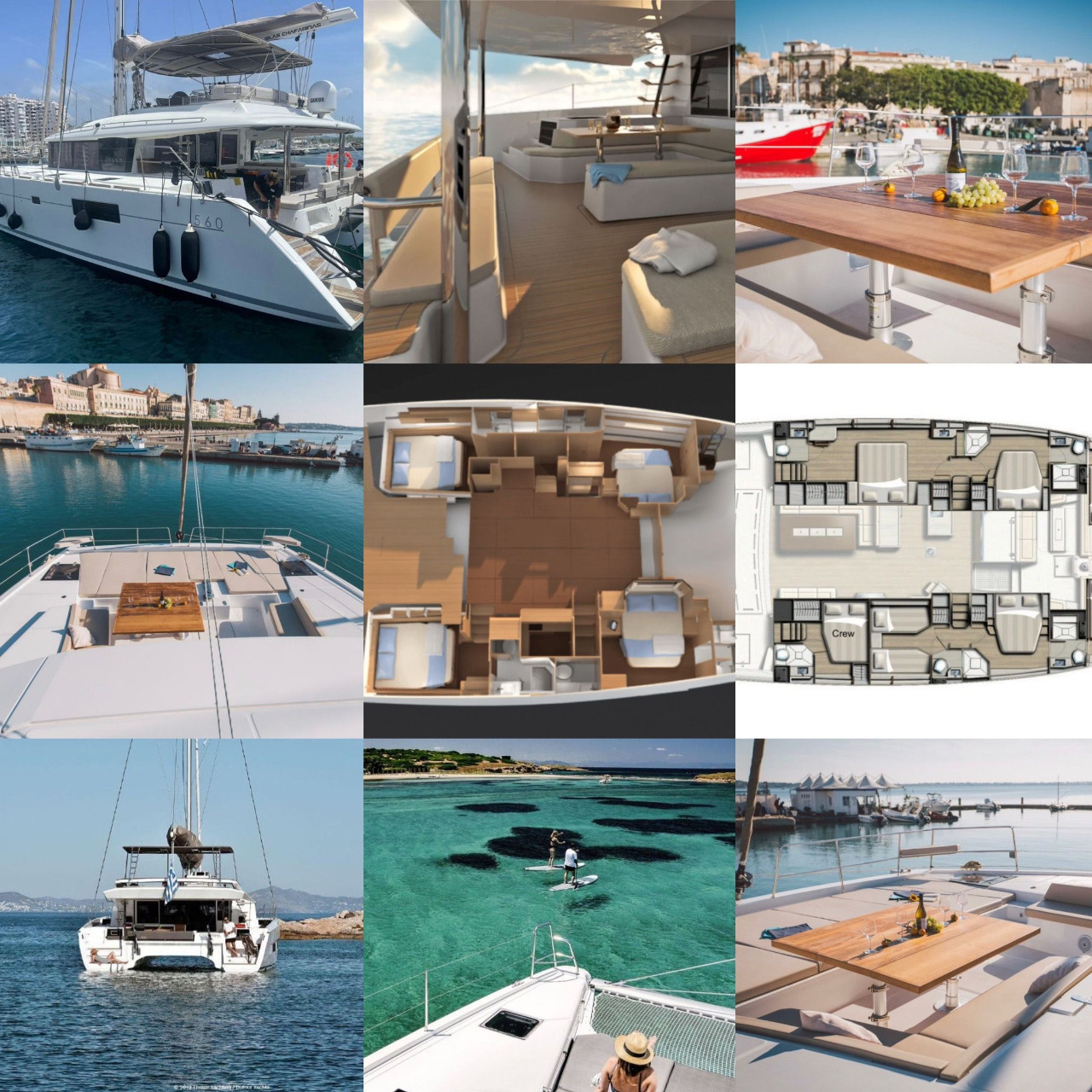 Thanks to the Concierge service , we will introduce you to catamarans from our other partner