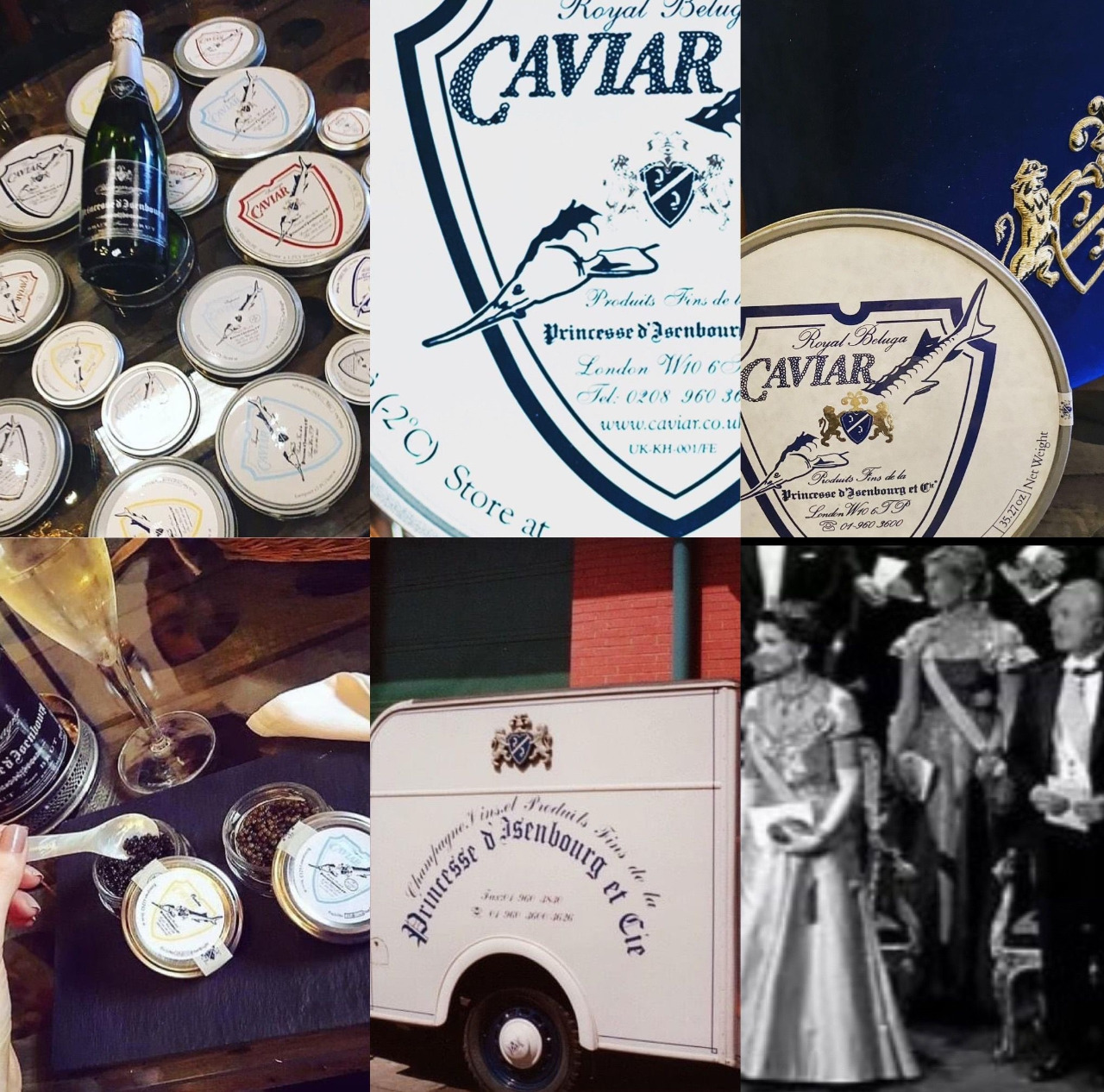 Where to go for the best caviar in London? Princesse d'Isenbourg et Cie in Holland Park...