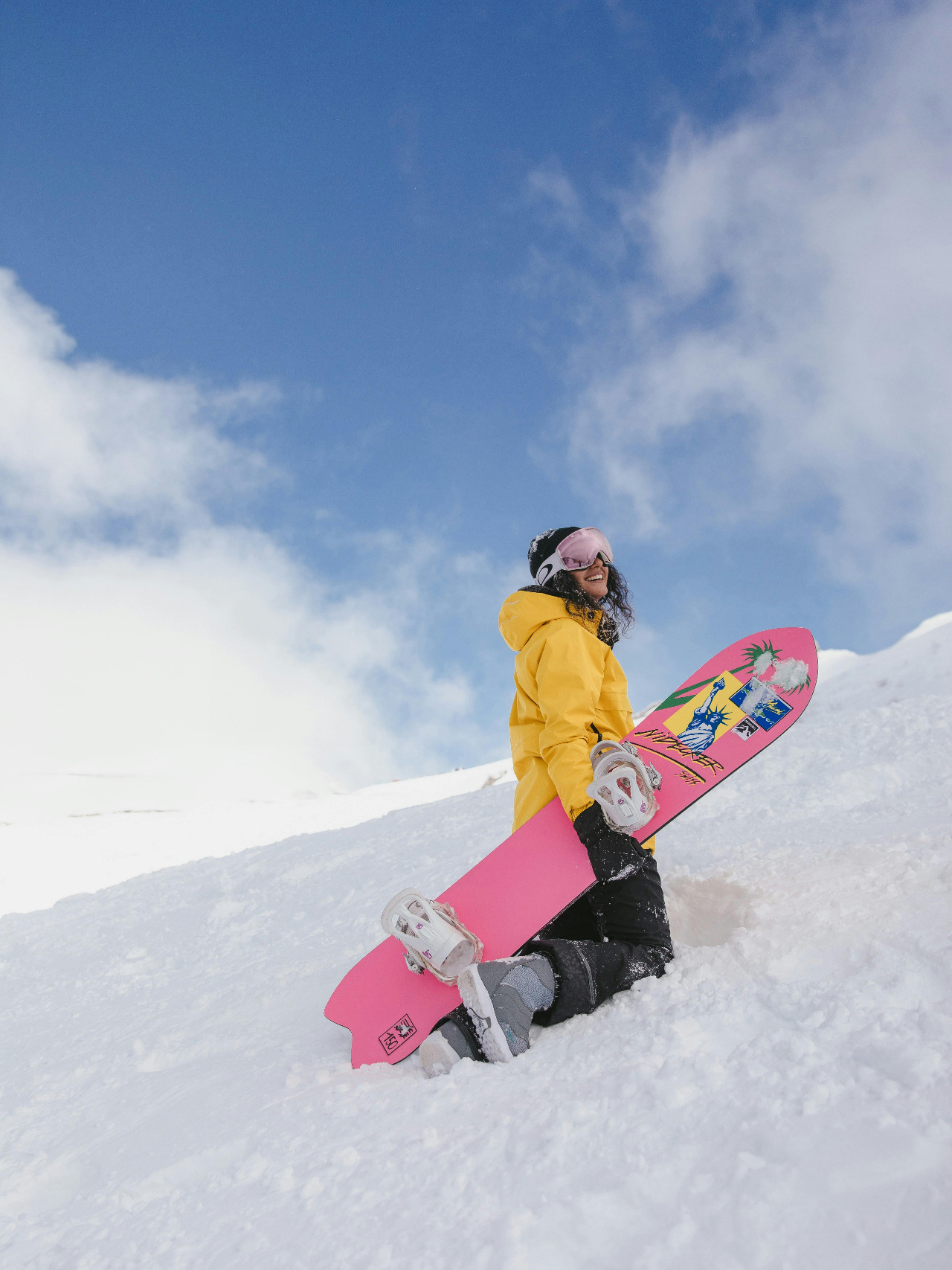 Doprovod  - skvělá lyžařka,  může být snowboardistka které se nebojí sjezdovek Vallée de Chamonix-Mont Blanc 